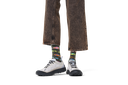 Happy Socks - Car Stripe Sock Army Green