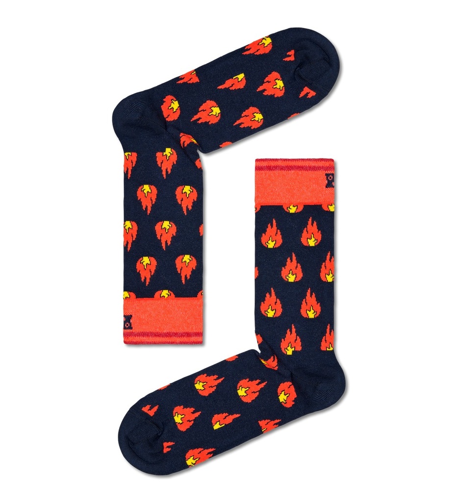 Happy Socks Flames Sock